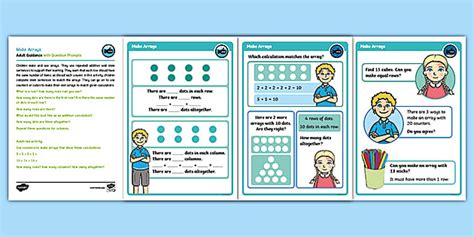 👉 White Rose Maths Compatible Year 1 Make Arrays - Twinkl