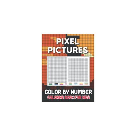 Buy Pixel Pictures Color by Number Coloring Book For Kids: Extreme ...