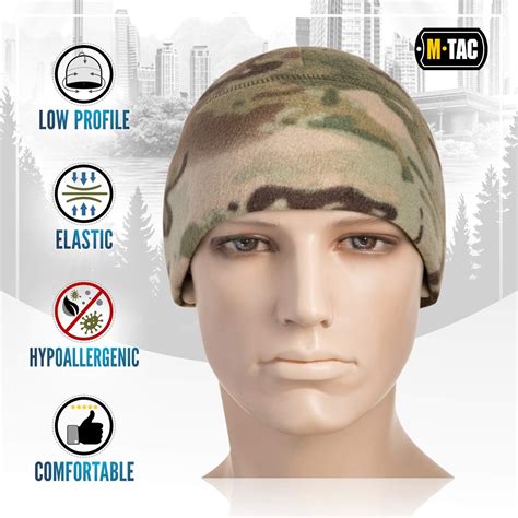 Buy M-Tac Fleece Watch Cap - Tactical Beanie Hat Winter Skull Cap with ...