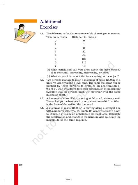 Force And Laws Of Motion - NCERT Book of Class 9 Science