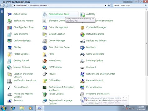 Image result for Administrative Tools Tutorial
