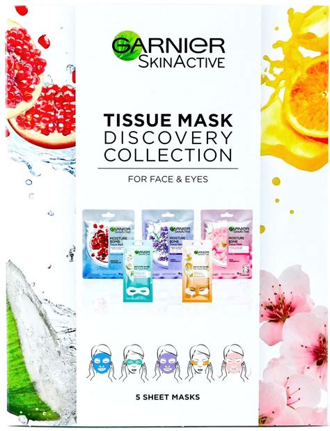Garnier SkinActive Sheet Mask Discovery Collection | lyko.com