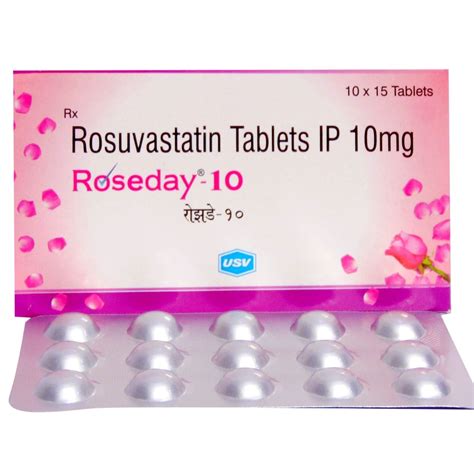 Roseday 10 Tablet 15's Price, Uses, Side Effects, Composition - Apollo ...