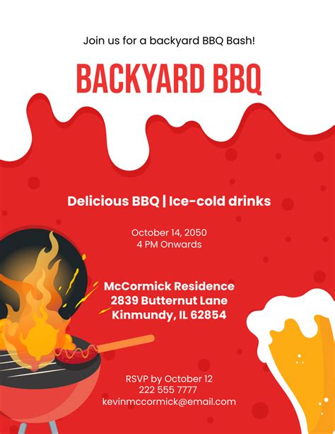 Bbq Poster