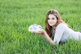 Image result for Holding Rabbit