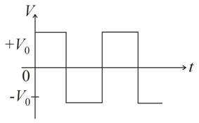 A voltage waveform is as shown R.M.S . value of voltage is