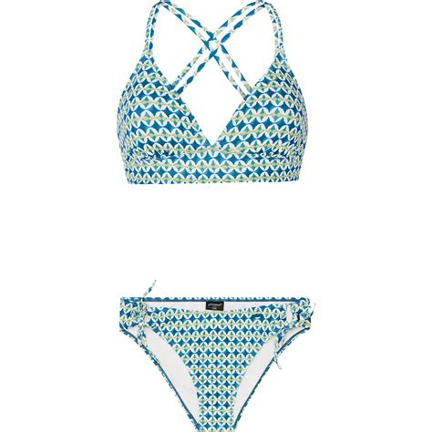 PROTEST Damen Bikini Splash triangle bikini | Blau | 38 | 11005264_3062_38