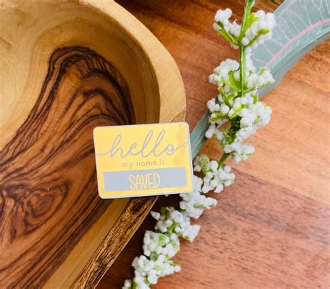 Image result for Hello I AM Printable