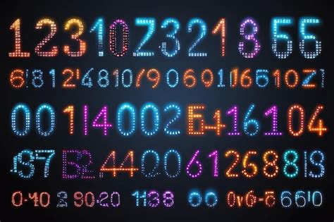 Image result for LED Numbers