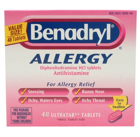 Allergy Tablets 48 Count