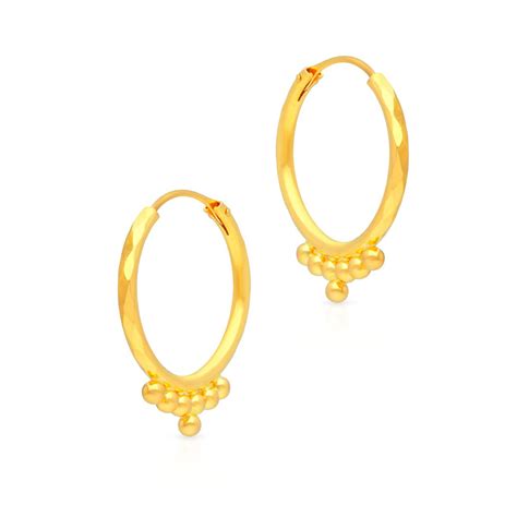 Malabar Gold & Diamonds 22k Gold Earrings for Women |22 kt (916) BIS ...