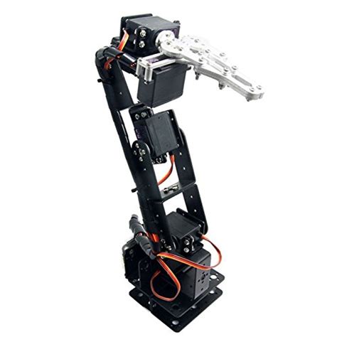 Buy Dmyond DIY Aluminium Smart 6-Dof Robot Mechanical Arm Robotic Clamp ...