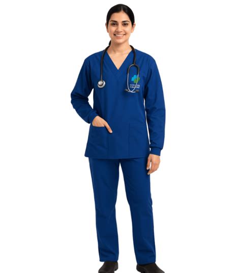 Unisex Full Sleeves Scrub Suit – Custom Medical Uniforms | UniformTailor.in