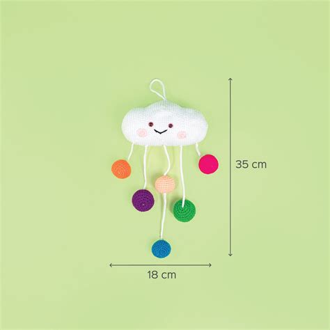 Buy Handmade Crochet Cloud Toy Online On Zwende
