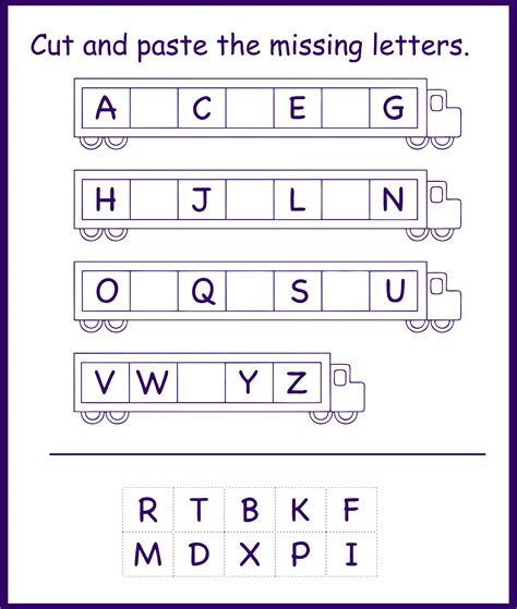 Abc Worksheets For Kindergarten Printables