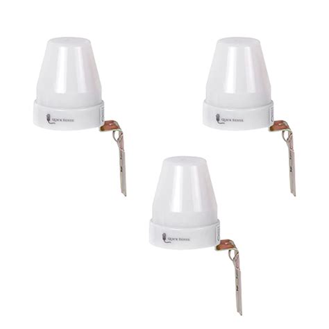 GIANT IMPEX Auto Day/Night On & Off Photocell, LDR Sensor Switch for ...