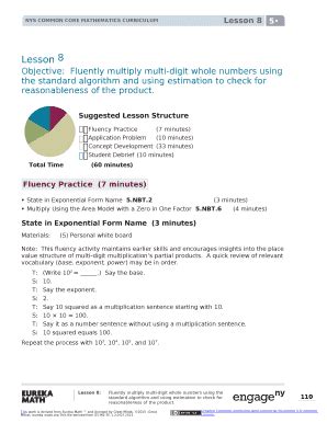 Objective:Fluently multiply multi-digit whole numbers using the ...