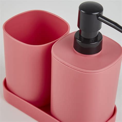 Buy Pacific Emery Giana 3Pcs Polypropylene Bathroom Set from Home ...