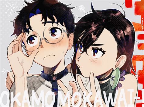 ayase momo and takakura ken (dandadan) drawn by rakikoko | Danbooru