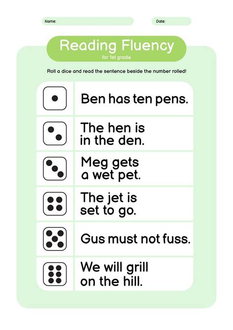 Image result for First Grade Fluency