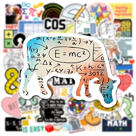 Funimost Cute Math Stickers, I Love Math Decals, 50PCS Funny India | Ubuy