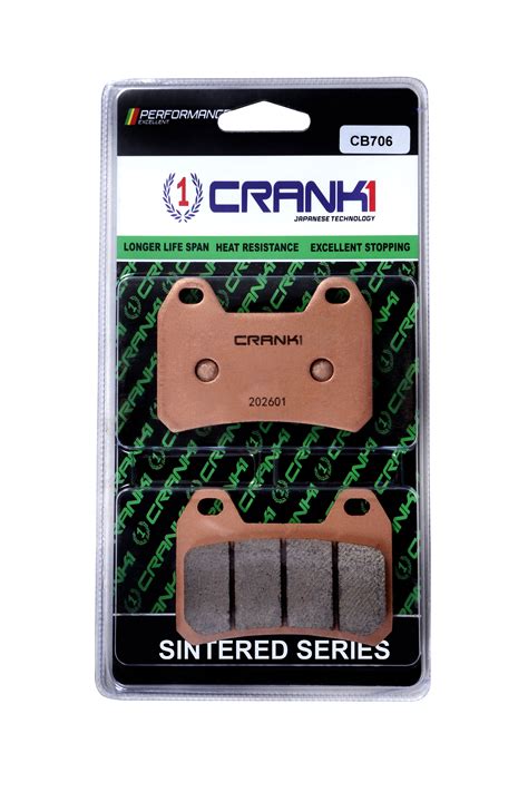 SINTERED FRONT BRAKE PAD FOR BENELLI TNT 1130 (2005-2014) CB706-(2 SET ...