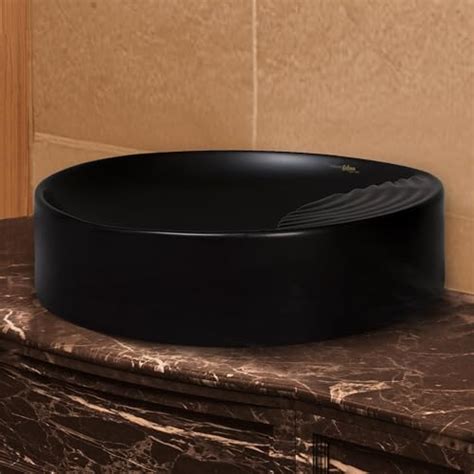 Hindware Italian Collection Moonlit Table Top Wash Basin for Bathroom ...