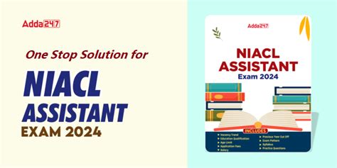 One Stop Solution PDF for NIACL Assistant Exam 2024: NIACL असिस्टेंट ...