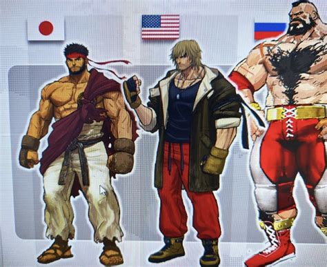 Street Fighter 6 Leaked Concept Art Reveals 22 Characters, Possibly the Initial Roster | TFG ...