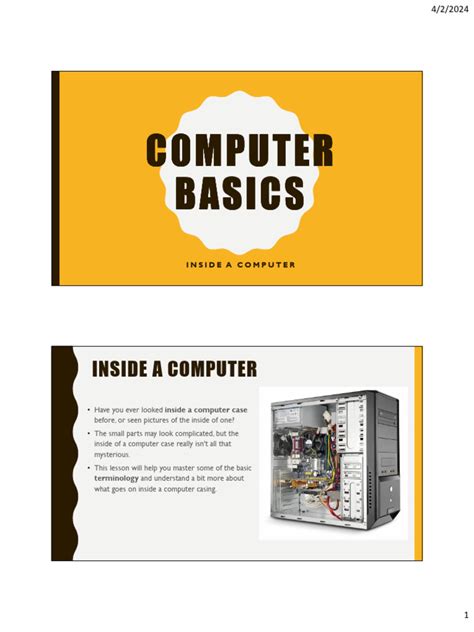 Computer Basics Inside Computer 的图像结果
