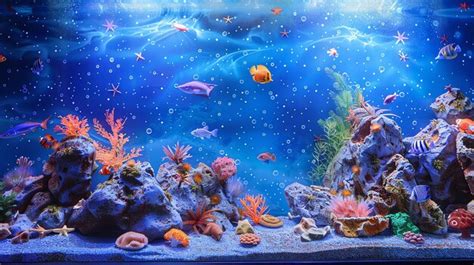 Image result for Colorful Fish Tank