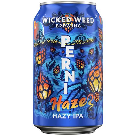 Wicked Weed Brewing Hazy IPA Perni Haze Beer (12 fl oz) Delivery or ...