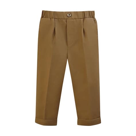 Kids Khaki Pants Boys Boys Pull On Pantstoddler Kids Boy Girl Fashion ...