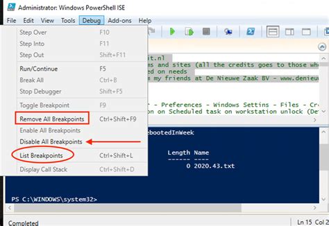 Image result for A Debugging Session in PowerShell