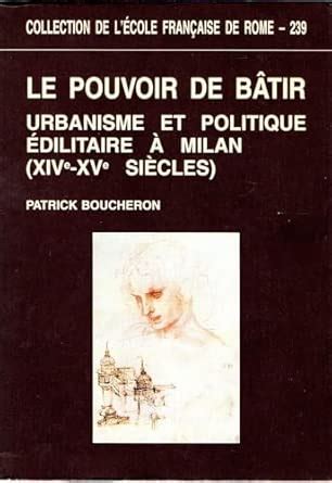Amazon.in: Buy Le pouvoir de batir. urbanisme et politique edilitaire a ...