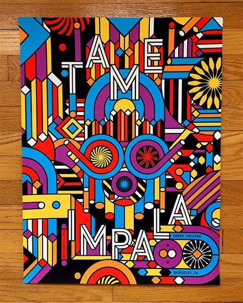 Tame Impala Band Poster - Minimalist Poster Store