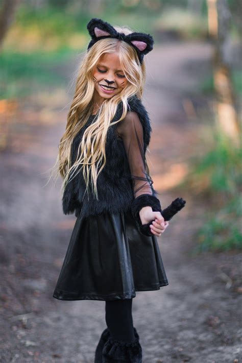 Kids Black Cat Costume