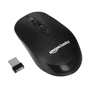 Amazon.in: Buy amazon basics Wireless Mouse | 2.4 Ghz with USB Nano ...