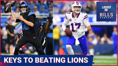 Bills vs. Lions: Plotting the path for Josh Allen to lead Buffalo to win over Jared Goff in ...
