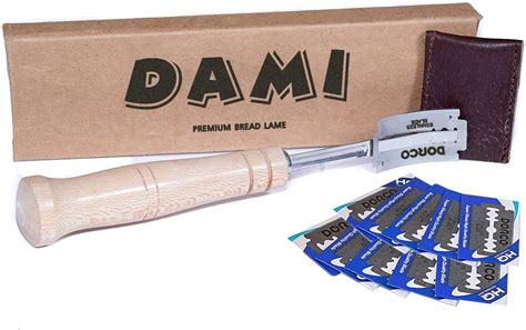 Buy Bread Lame Dough Scoring Tool - Slashing Knife with 10 Razor Sharp ...
