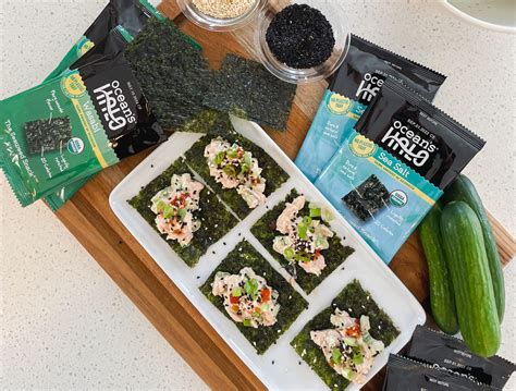 Wasabi Trayless Seaweed Bites - Ocean's Halo
