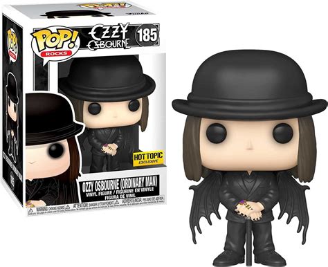 Amazon.com: Funko POP Ozzy Osbourne in Black Suit Exclusive (71613 ...