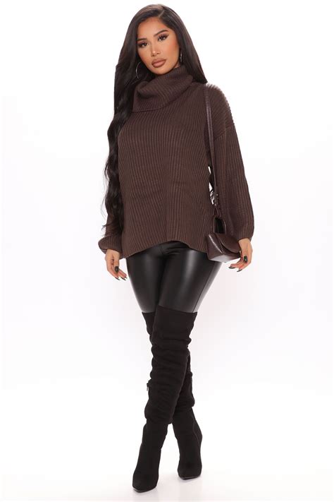 Stormy Weather Sweater - Brown | Fashion Nova | Moda, Roupas, Looks