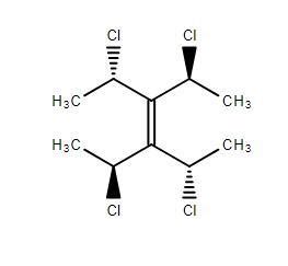 Number of POS(Planes of Symmetry) in the following compound and is ...