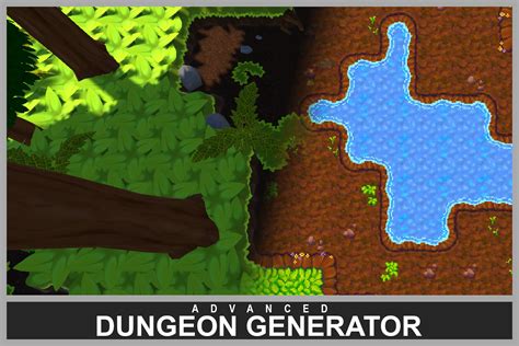 Unity Random Dungeon Generation 的图像结果