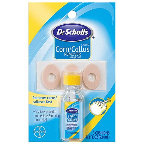 Buy Dr. Scholl's Liquid Corn & Callus Remover, Liquid Kit- 1/3 fl oz ...