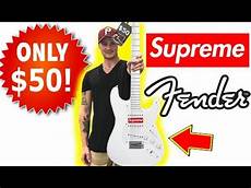 supreme buy the supreme fender guitar for only 50 total supreme buy the supreme fender guitar for only 50 total