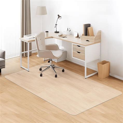 Clear Chair mat for Hardwood Floor 46 x 72 inches Transparent Floor ...