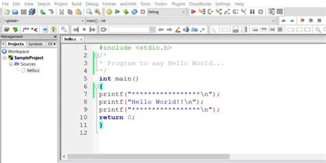 C Programming Simple Program 的图像结果