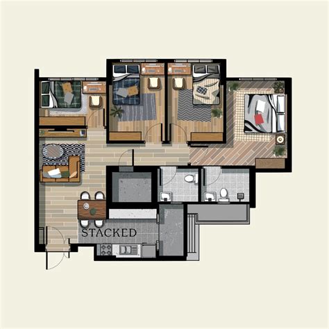 5 Interesting 4-Room HDB Layout Ideas To Utilise Your Space Better